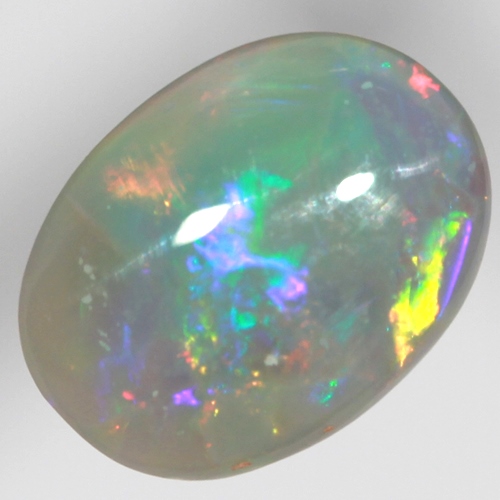 SOLID SEMI BLACK OPAL Crispy bright fire 